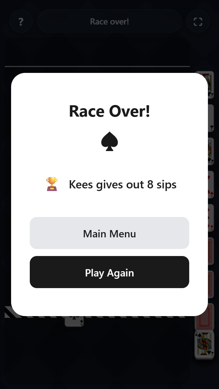 drinking sips end of game